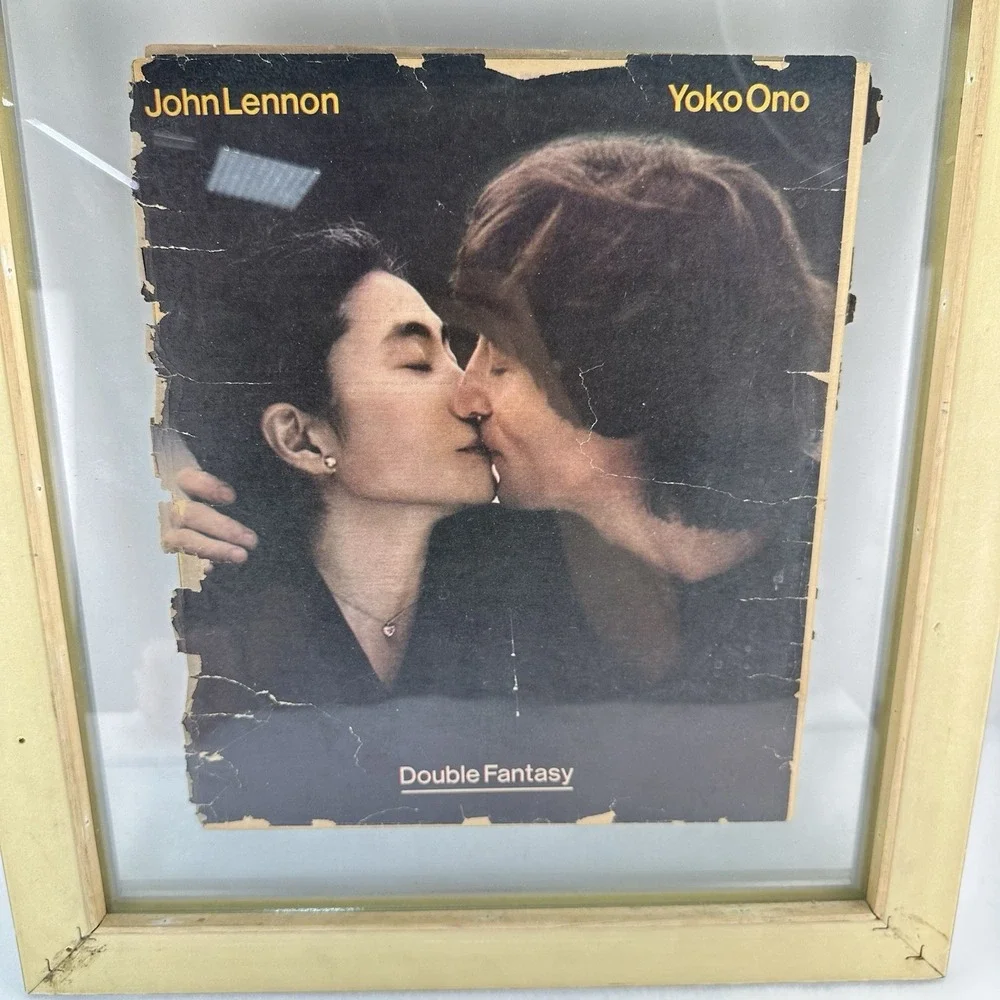 Rolling Stone #335 John Lennon Yoko Ono Jan 22 1981 Magazine Framed Vintage